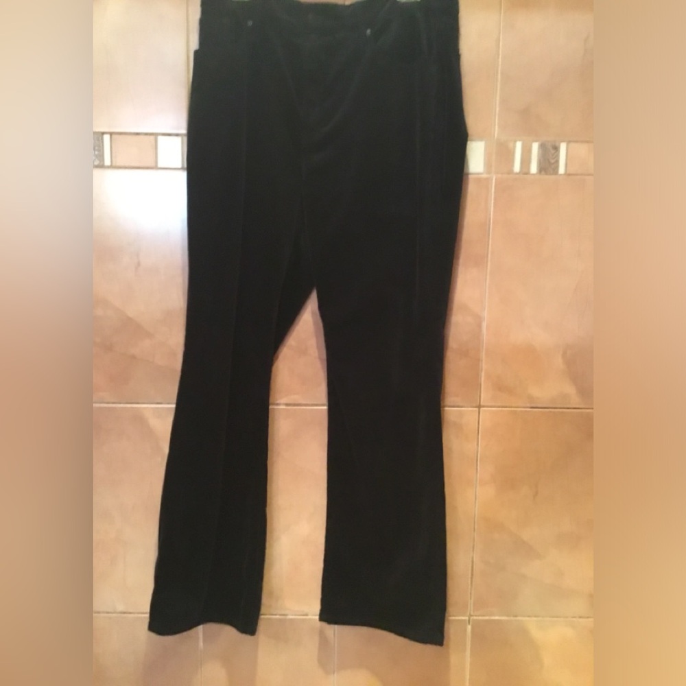 Chico’s Black Velvet Jeans